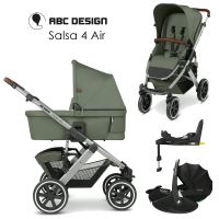 ABC-Design Salsa 4 Air - 4in1 Kinderwagen-Set - Olive - inkl. Babywanne + Sportsitz + Maxi-Cosi Pebble 360 Pro 2 + FamilyFix 360 Pro + XXL-Zubehörpaket - NEU Hessen - Fulda Vorschau