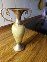 Onyx Messing Vase/Kerzenhalter Hessen - Kassel Vorschau