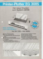 EACA Video Genie Printer-Plotter EG 3085 original TRS80 ! Nordrhein-Westfalen - Bergisch Gladbach Vorschau