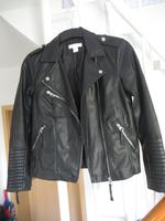 Lederjacke schwarz Gr.38 Bayern - Bad Abbach Vorschau