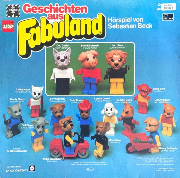 LP - Geschichten aus FABULAND - Fontana 6484 009 - Vinyl 12 " in Kerken