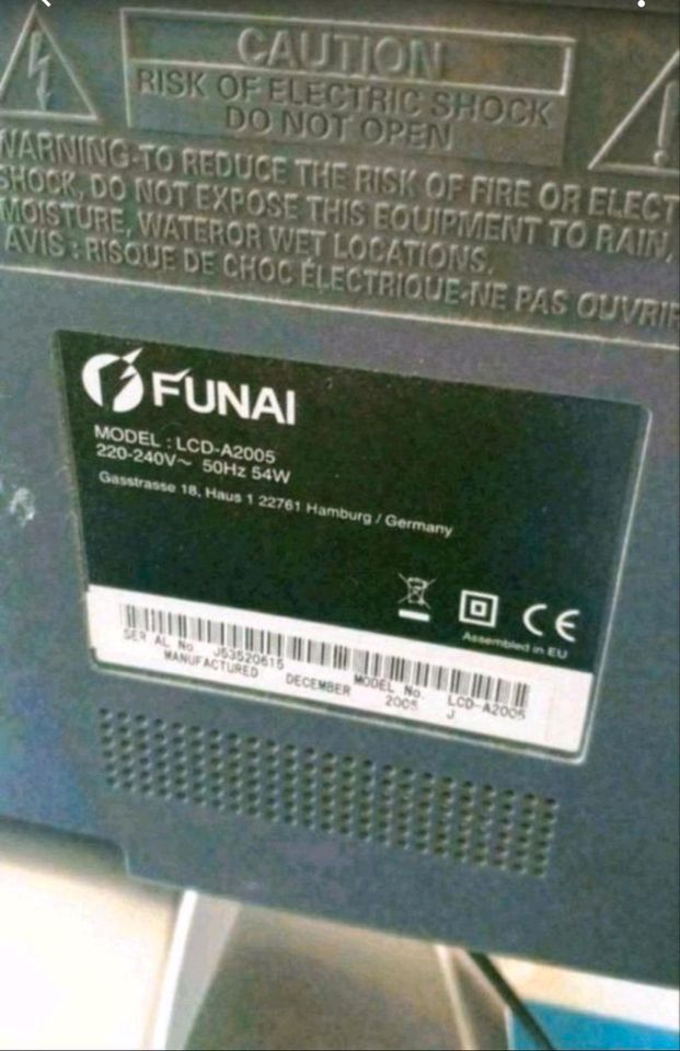 Fernbedienung für TV Funai LCD - A2005 in Reinbek