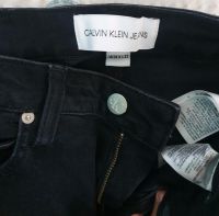 Calvin Klein Jeans schwarz mit seitlichem Logo  Größe 28×32 Schleswig-Holstein - Klixbüll Vorschau