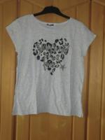Damen-T-Shirt, grau, m. Druck Gr. 38, Marke: Street One Bayern - Stockheim Vorschau