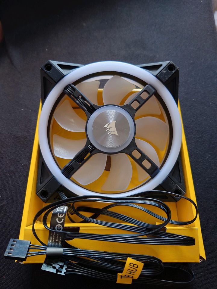 Corsair QL120 RGB, 120mmx25mm, 1500RPM, 41,8CFM, 26dBA in Hettenleidelheim