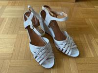 Sandalen mit Keilabsatz, handgemacht in Italien, vintage 70er Baden-Württemberg - Konstanz Vorschau