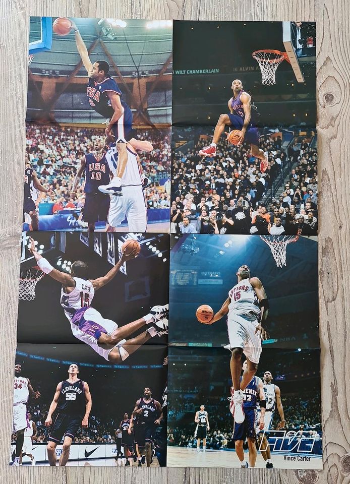 NBA Basketball Poster - DARRYL DAWKINS / VINCE CARTER in Bremen