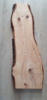 Massivholzplatte Holz Holzplatte Dekobrett Weißtanne mit Rinde Nordrhein-Westfalen - Ennigerloh Vorschau