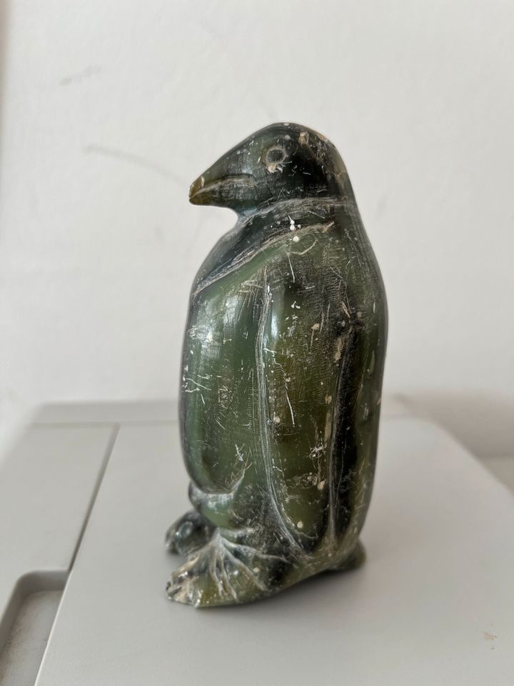 Pinguin aus grüne Marmor 12,5 cm Handarbeit ❤️ in Köln