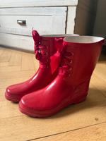 H&M 37 Divided Gummistiefel rot Schleife Gummi Boots Elberfeld - Elberfeld-West Vorschau