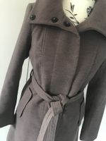 H&M Mantel/Jacke Gr.38 aubergine mit Gürtel chic☀️ Bayern - Niederwerrn Vorschau