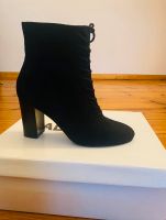 Hallhuber Lacing Boots, Stiefel, schwarz, 39, Velours. Neu. Berlin - Neukölln Vorschau