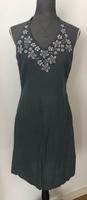 Neckholder-Kleid | Leinen | H&M | Gr.M |neu &  Silberkette (835) Hessen - Riedstadt Vorschau