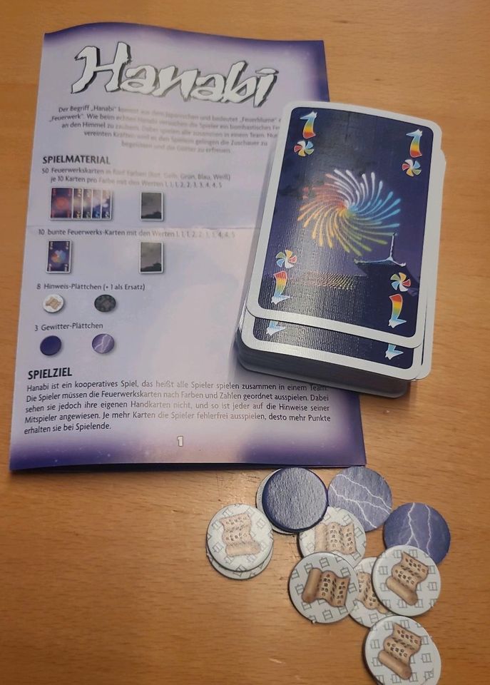 "Hanabi" Spiel von Abacusspiele in Langenpreising