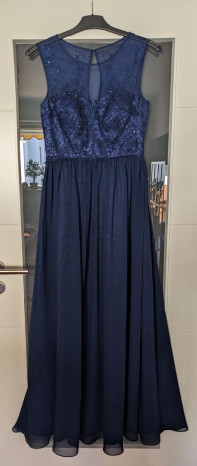 Laona Abendkleid dunkelblau neuwertig Größe 36 in Nürnberg (Mittelfr)