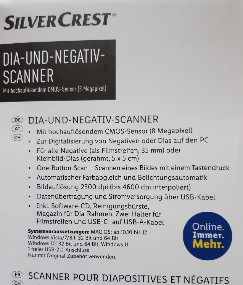 Dia- und Negativ-Scanner in Halle