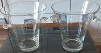 Sektkühler Glas 2 St. mit Ziergriffen Baden-Württemberg - Altlußheim Vorschau
