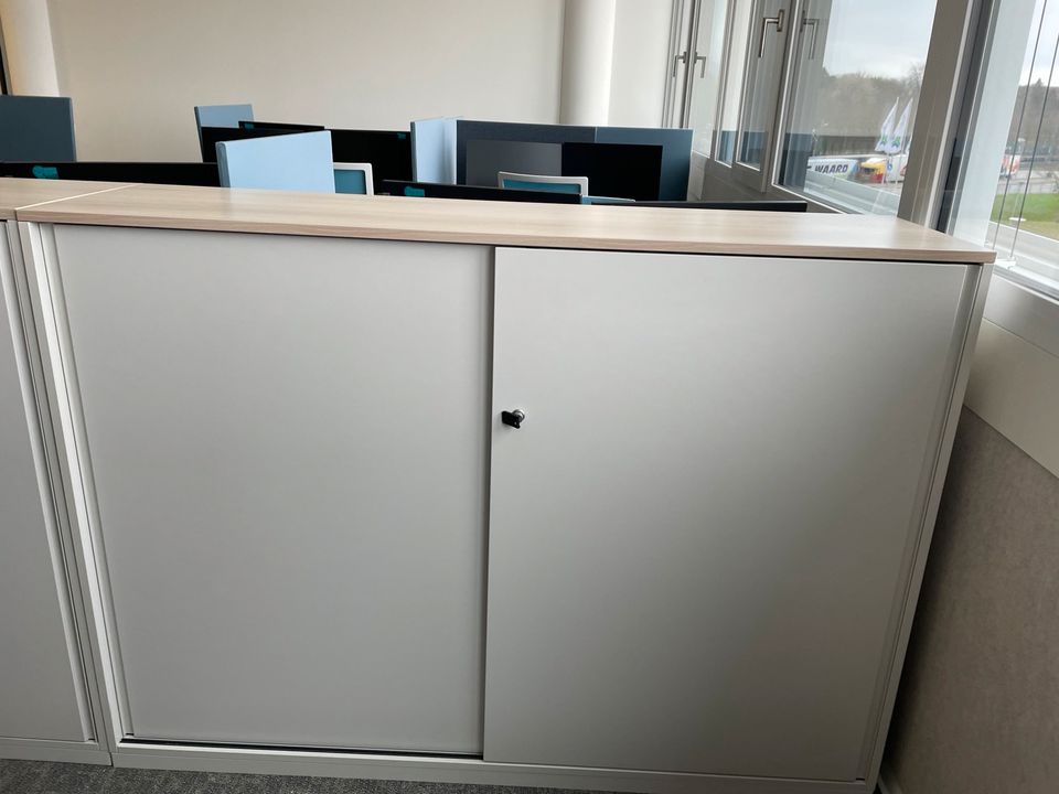 Sideboards | Weiß/Natur (Büroauflösung) in Freiburg im Breisgau