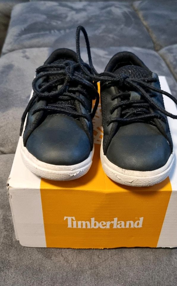 Timberland Sneaker Kinder schwarz weiß in Gießen