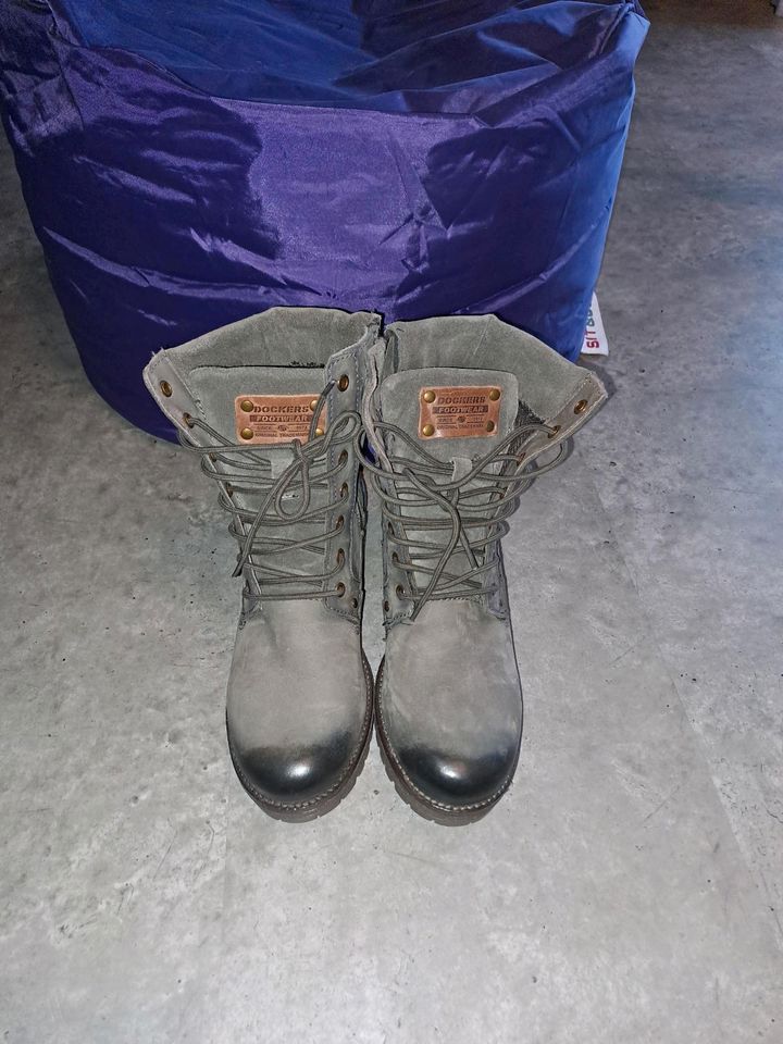 Dockers Boots echt Leder in Hessisch Lichtenau