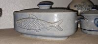 Heringstopf Fischterrine Vintage 70er mit Deckel und Griffen Nordrhein-Westfalen - Oberhausen Vorschau