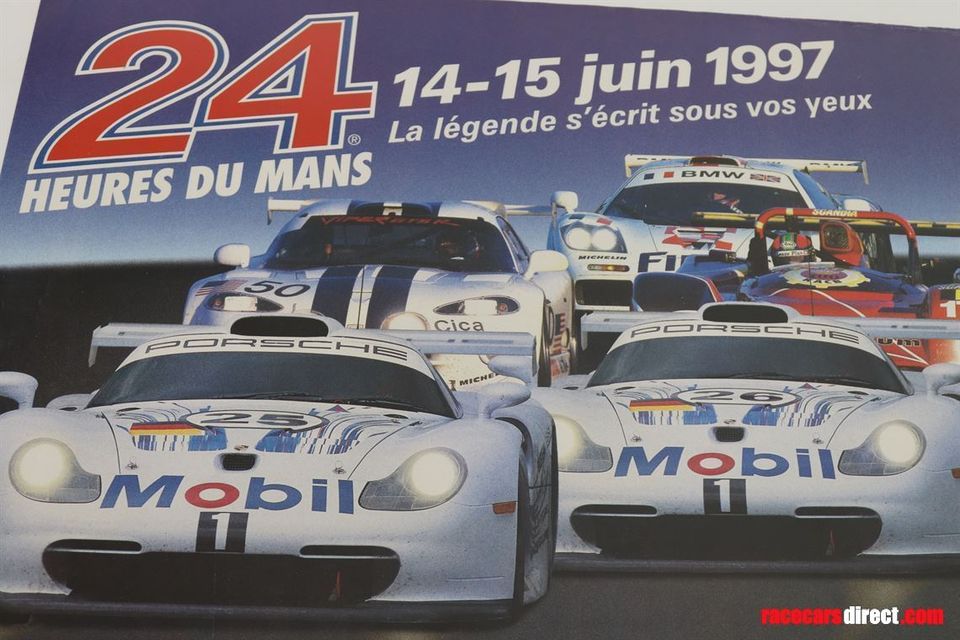 Original Le Mans 1997 Poster in Heppenheim (Bergstraße)