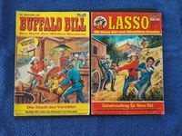 2 Alte Comics Hefte / Buffalo Bill / Lasso Bayern - Abensberg Vorschau