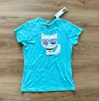 NEU Karl Lagerfeld T-Shirt Shirt kurzarm Katze Gr.16/ 162 ( 158 ) Berlin - Tempelhof Vorschau