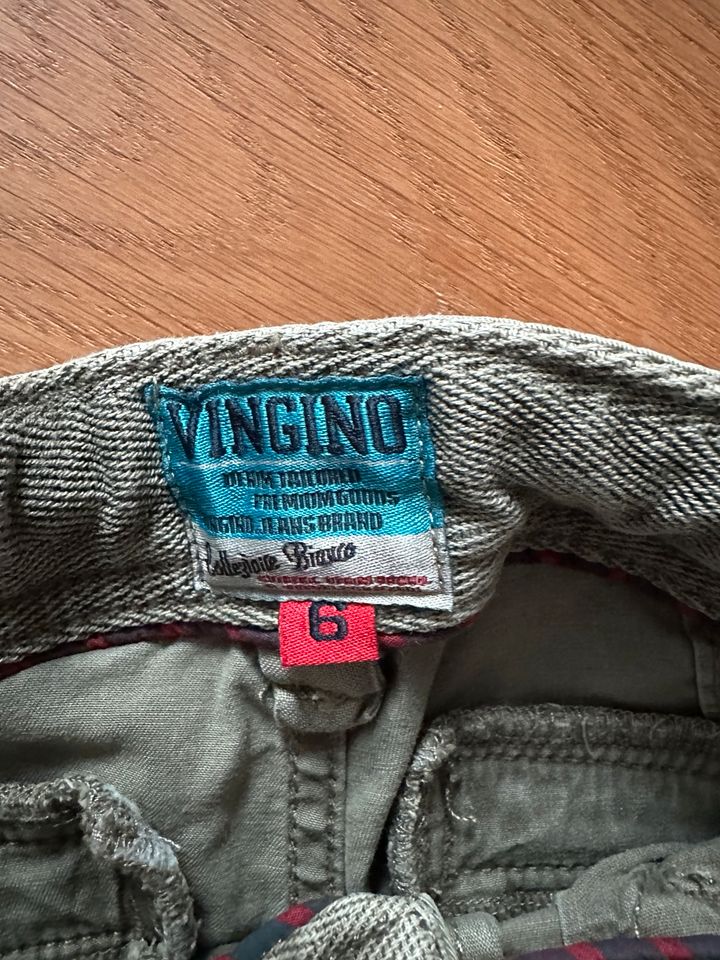 Vingino Jeans in Khaki in Größe 6 in Ludwigsburg