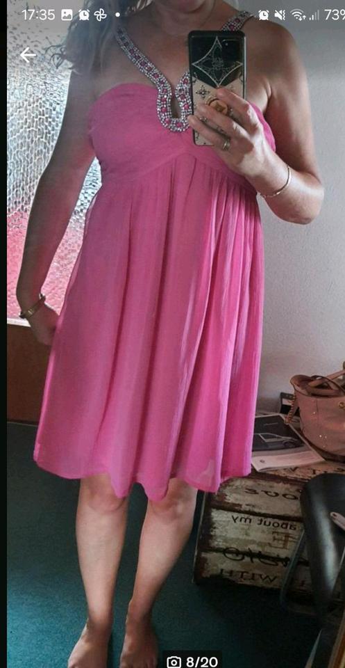 Neu Cocktailkleid Partykleid, 40,M 38 bonprix Strass Chiffon in Reutlingen