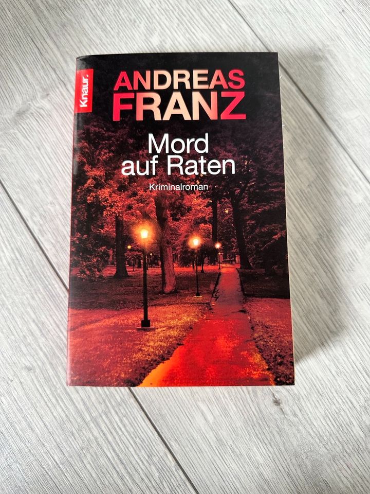 Andreas Franz Mord auf Raten Krimi Roman Buch Taschenbuch in Neustadt b.Coburg