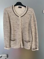 Taifun Damen Strick Jacke Gr. 42 Beige Niedersachsen - Berge Vorschau