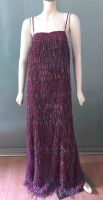 Odeeh Maxi Kleid Lang Fransen Lila Schwarz 36 S Fringe Dress Plum Hamburg-Nord - Hamburg Eppendorf Vorschau