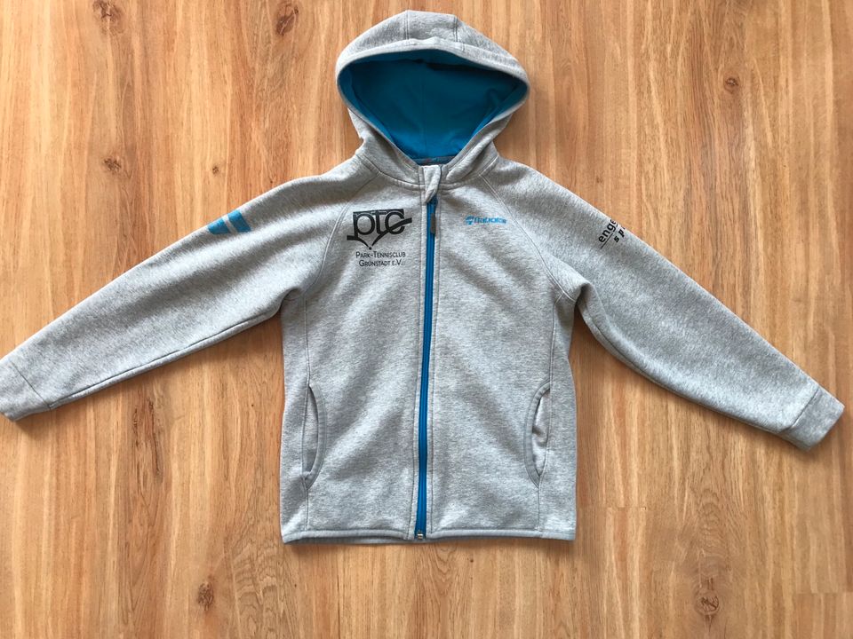 Babolat, Weste, Jacke, Hoodie, grau/blau, Gr. 8-10 in Grünstadt