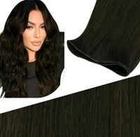 TOP Haar Tresse Hair Weft Extensions BRAUN Echthaar REMY Tresse Schleswig-Holstein - Norderstedt Vorschau