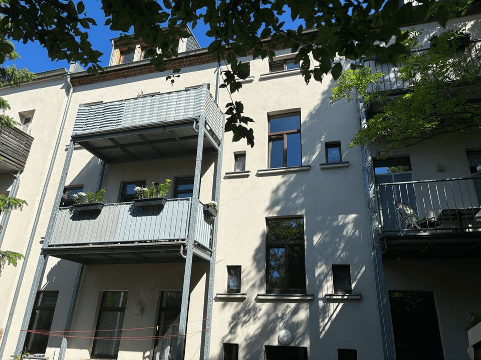 Attraktive und ruhig gelegene zwei Zimmer-Wohnung mit Balkon !! in Leipzig