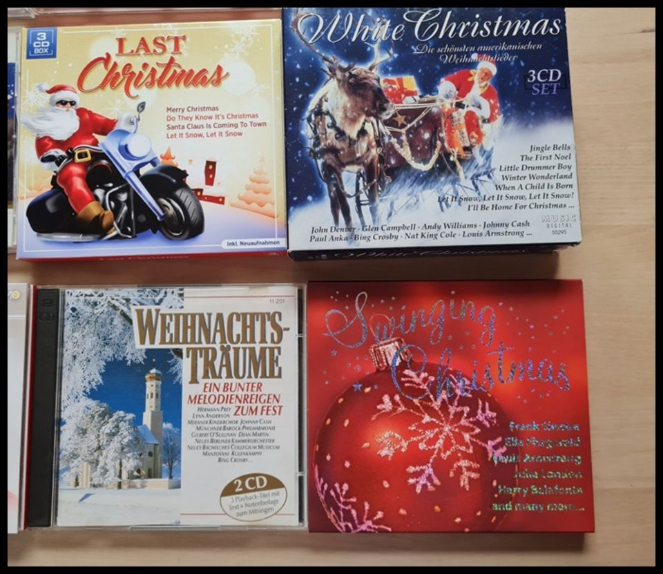 Weihnachts CD's 3 x 3 +6 Stck.  15 CDs in Salzgitter