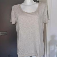 Shirt von Tchibo Gr. 40/42 beige (Stein) neuwertig Sachsen-Anhalt - Starsiedel Vorschau