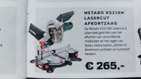 Metabo KS 216 M Lasercut Bayern - Bergen Vorschau