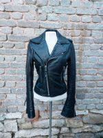 Balenciaga Biker Lederjacke FR38 = DE 36 Leder Jacke schwarz Saarland - Mandelbachtal Vorschau