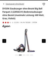 Dyson parquet 2 staubsauger Nordrhein-Westfalen - Mönchengladbach Vorschau