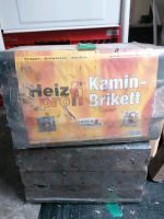 Kamin Brikett 10 kg *zwei Packungen vorhanden Sachsen - Freiberg Vorschau