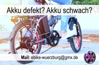 E Bike Batterie & Akku | Reparatur Zellentausch | Alle Modelle Bayern - Würzburg Vorschau