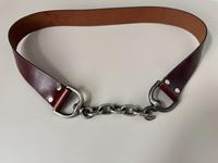 Ledergürtel Kette chain Haken massiv faire M L Festival medieval Düsseldorf - Pempelfort Vorschau