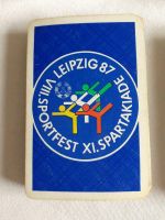 Skatspiel DDR Spartakiade 1987 Leipzig Sachsen-Anhalt - Bismark (Altmark) Vorschau