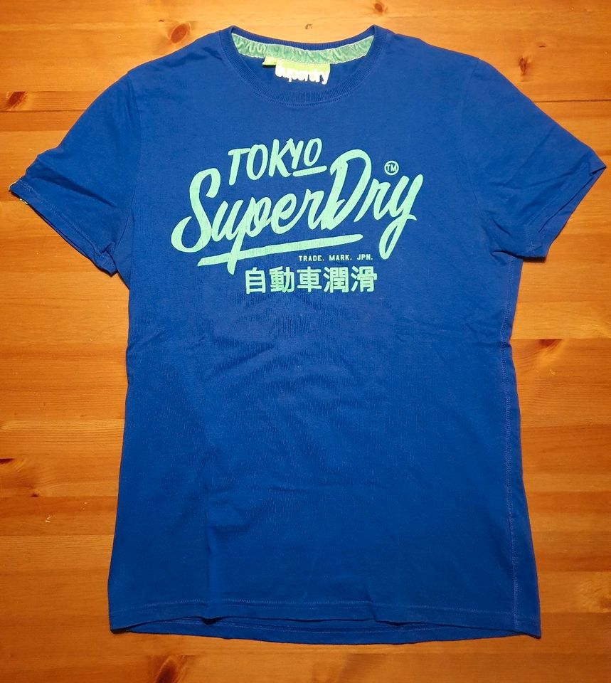T-Shirt Superdry L blau in Essen