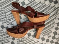 Leder High Heels  Schlager Move Made in Spain Gr. 39 Sandalen GT Niedersachsen - Rosengarten Vorschau