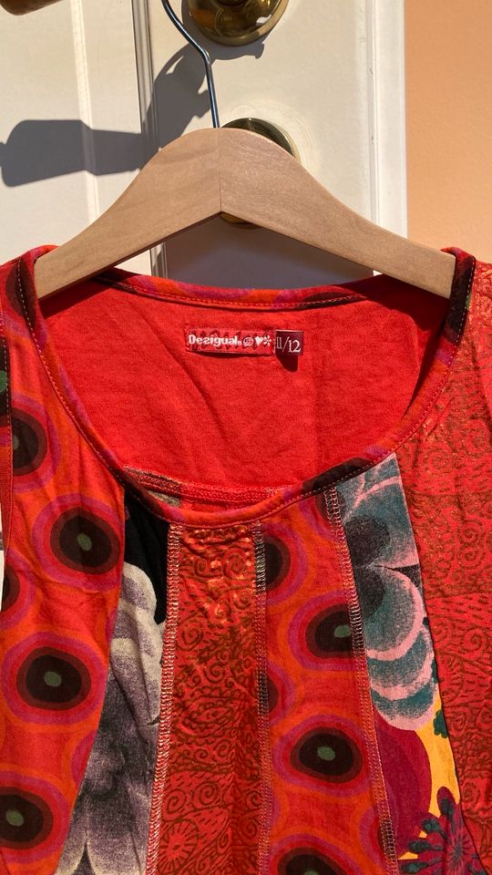 Wie neu: traumhaft schönes Kleid DESIGUAL Gr.11/12(146) in Wedel