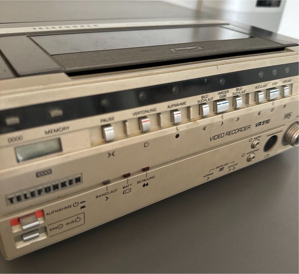 Telefunken Videorecorder VR 510 inkl OVP und Anleitung v. 1981 in Oestrich-Winkel