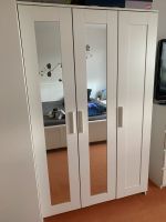Schlafzimmerschrank mit Spiegel  Farbe : weiß Niedersachsen - Schöppenstedt Vorschau